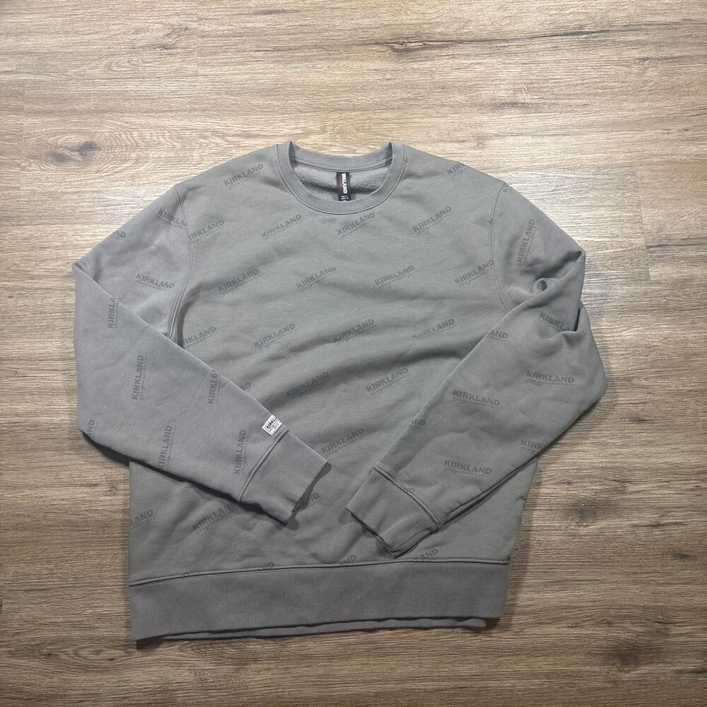 Women's‎ Grey and Brown Sweatshirt